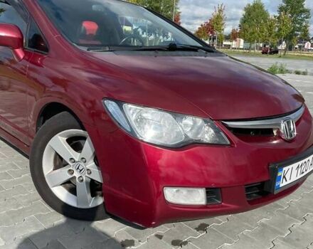 Красный Хонда Цивик, объемом двигателя 1.8 л и пробегом 245 тыс. км за 6200 $, фото 1 на Automoto.ua