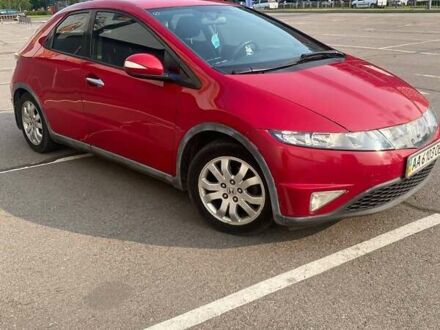 Красный Хонда Цивик, объемом двигателя 1.4 л и пробегом 170 тыс. км за 6100 $, фото 1 на Automoto.ua