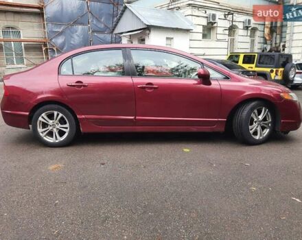 Красный Хонда Цивик, объемом двигателя 1.8 л и пробегом 211 тыс. км за 5200 $, фото 1 на Automoto.ua