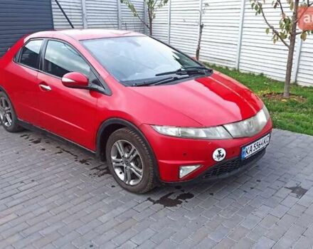 Красный Хонда Цивик, объемом двигателя 1.8 л и пробегом 175 тыс. км за 6400 $, фото 1 на Automoto.ua