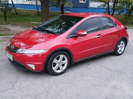 Хонда Цивик 2008 в Запорожье на Automoto.ua Красный Хонда Цивик, объемом двигателя 1.8 л и пробегом 165 тыс. км за 6400 $, фото 1 на Automoto.ua