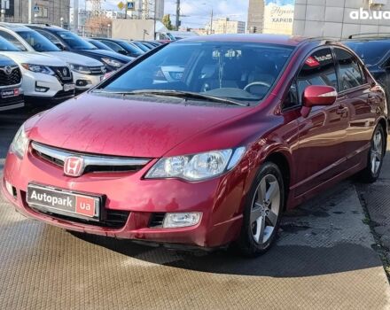 Красный Хонда Цивик, объемом двигателя 1.8 л и пробегом 154 тыс. км за 6990 $, фото 1 на Automoto.ua
