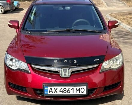 Красный Хонда Цивик, объемом двигателя 1.8 л и пробегом 265 тыс. км за 5500 $, фото 1 на Automoto.ua