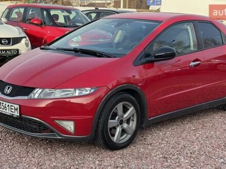 Красный Хонда Цивик, объемом двигателя 1.8 л и пробегом 221 тыс. км за 7700 $, фото 1 на Automoto.ua
