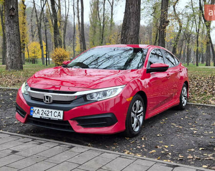 Красный Хонда Цивик, объемом двигателя 2 л и пробегом 119 тыс. км за 14400 $, фото 1 на Automoto.ua