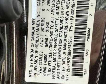 Хонда Цивик, объемом двигателя 1.8 л и пробегом 176 тыс. км за 8750 $, фото 28 на Automoto.ua