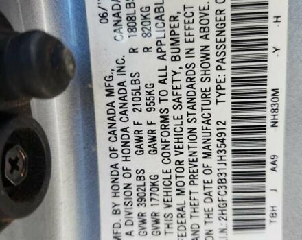 Хонда Цивик, объемом двигателя 0 л и пробегом 100 тыс. км за 3200 $, фото 11 на Automoto.ua