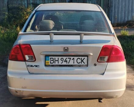 Серый Хонда Цивик, объемом двигателя 1.7 л и пробегом 300 тыс. км за 1188 $, фото 2 на Automoto.ua