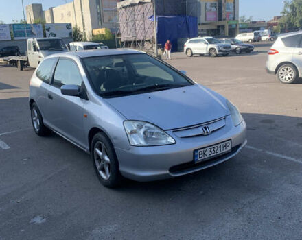 Серый Хонда Цивик, объемом двигателя 1.69 л и пробегом 214 тыс. км за 3500 $, фото 2 на Automoto.ua