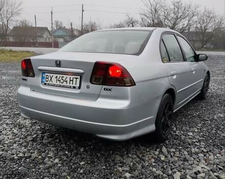 Серый Хонда Цивик, объемом двигателя 1.7 л и пробегом 156 тыс. км за 3999 $, фото 4 на Automoto.ua