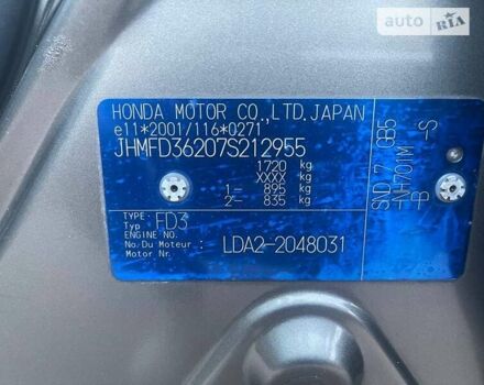 Серый Хонда Цивик, объемом двигателя 0 л и пробегом 224 тыс. км за 7150 $, фото 14 на Automoto.ua
