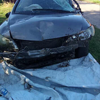 Серый Хонда Цивик, объемом двигателя 1.8 л и пробегом 180 тыс. км за 1500 $, фото 6 на Automoto.ua