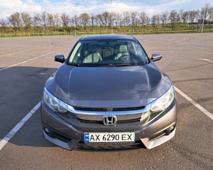 Серый Хонда Цивик, объемом двигателя 1.5 л и пробегом 92 тыс. км за 13200 $, фото 1 на Automoto.ua