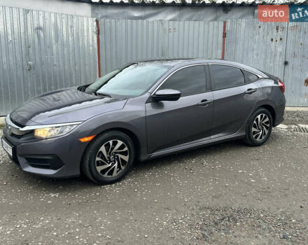 Серый Хонда Цивик, объемом двигателя 2 л и пробегом 105 тыс. км за 13200 $, фото 1 на Automoto.ua