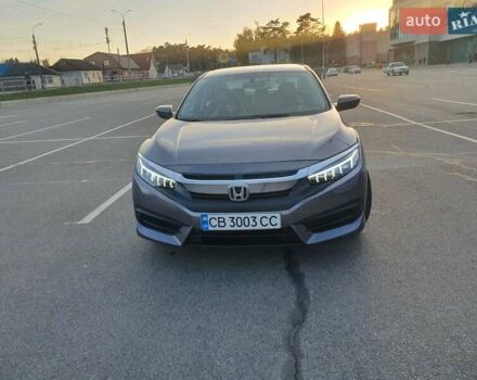 Серый Хонда Цивик, объемом двигателя 2 л и пробегом 112 тыс. км за 14500 $, фото 1 на Automoto.ua