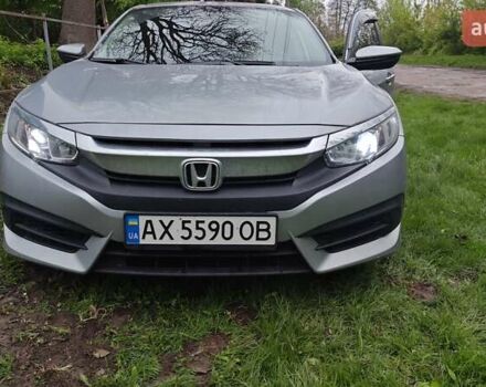 Серый Хонда Цивик, объемом двигателя 2 л и пробегом 61 тыс. км за 12200 $, фото 1 на Automoto.ua