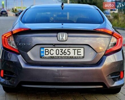 Серый Хонда Цивик, объемом двигателя 2 л и пробегом 147 тыс. км за 12400 $, фото 11 на Automoto.ua