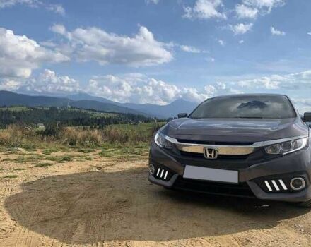 Серый Хонда Цивик, объемом двигателя 2 л и пробегом 90 тыс. км за 8800 $, фото 1 на Automoto.ua