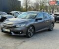 Серый Хонда Цивик, объемом двигателя 1.5 л и пробегом 128 тыс. км за 13200 $, фото 1 на Automoto.ua