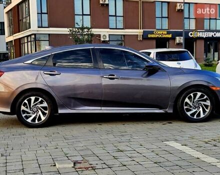 Серый Хонда Цивик, объемом двигателя 2 л и пробегом 147 тыс. км за 12400 $, фото 14 на Automoto.ua