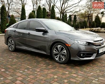 Серый Хонда Цивик, объемом двигателя 1.5 л и пробегом 131 тыс. км за 15499 $, фото 4 на Automoto.ua