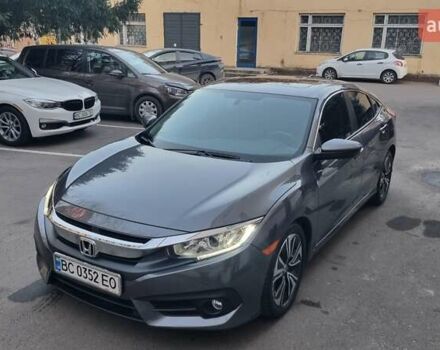 Серый Хонда Цивик, объемом двигателя 1.5 л и пробегом 96 тыс. км за 15500 $, фото 2 на Automoto.ua