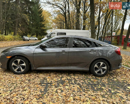 Серый Хонда Цивик, объемом двигателя 2 л и пробегом 78 тыс. км за 13800 $, фото 4 на Automoto.ua
