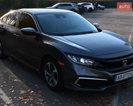 Серый Хонда Цивик, объемом двигателя 2 л и пробегом 80 тыс. км за 14000 $, фото 1 на Automoto.ua
