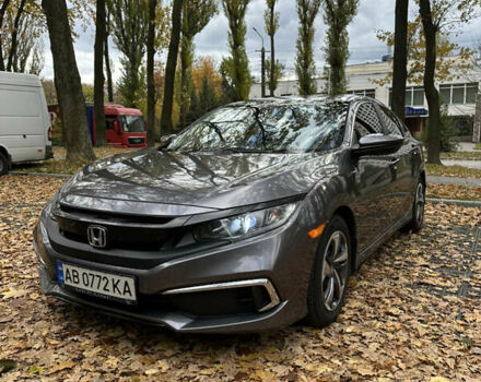 Серый Хонда Цивик, объемом двигателя 2 л и пробегом 78 тыс. км за 13800 $, фото 1 на Automoto.ua