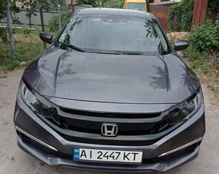 Серый Хонда Цивик, объемом двигателя 2 л и пробегом 50 тыс. км за 14800 $, фото 1 на Automoto.ua