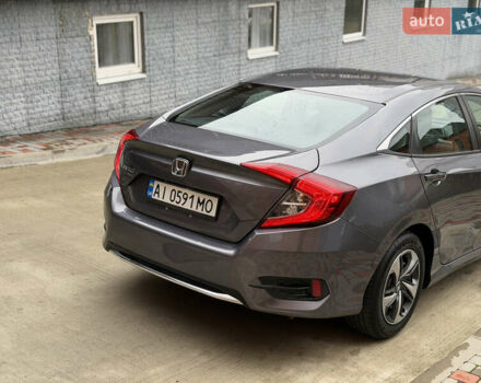 Серый Хонда Цивик, объемом двигателя 2 л и пробегом 74 тыс. км за 13999 $, фото 4 на Automoto.ua