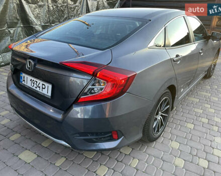 Серый Хонда Цивик, объемом двигателя 2 л и пробегом 90 тыс. км за 17400 $, фото 3 на Automoto.ua