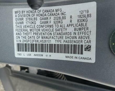 Сірий Хонда Сівік, об'ємом двигуна 2.4 л та пробігом 59 тис. км за 3000 $, фото 11 на Automoto.ua