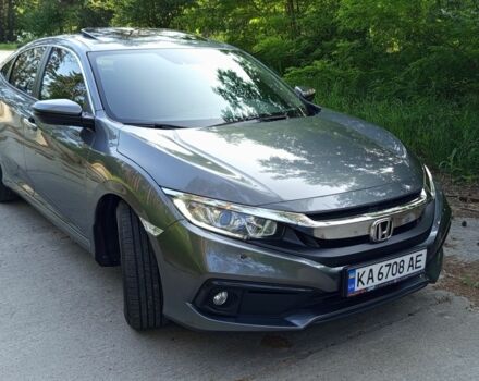 Серый Хонда Цивик, объемом двигателя 1.6 л и пробегом 50 тыс. км за 18600 $, фото 1 на Automoto.ua