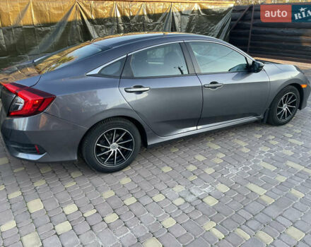 Серый Хонда Цивик, объемом двигателя 2 л и пробегом 90 тыс. км за 17400 $, фото 5 на Automoto.ua