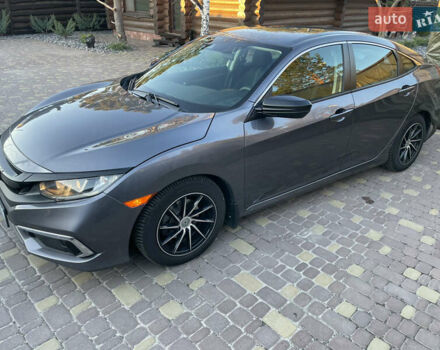 Серый Хонда Цивик, объемом двигателя 2 л и пробегом 90 тыс. км за 17400 $, фото 1 на Automoto.ua