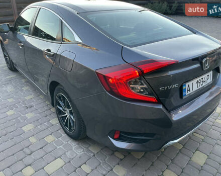 Серый Хонда Цивик, объемом двигателя 2 л и пробегом 90 тыс. км за 17400 $, фото 4 на Automoto.ua