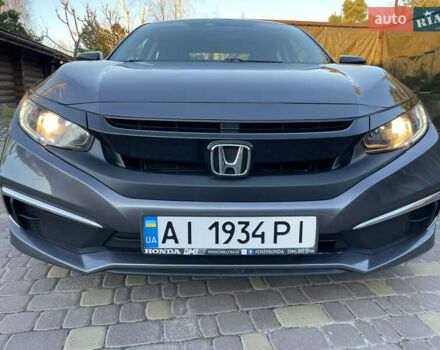 Серый Хонда Цивик, объемом двигателя 2 л и пробегом 90 тыс. км за 17400 $, фото 6 на Automoto.ua