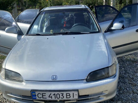 Серый Хонда Цивик, объемом двигателя 1.5 л и пробегом 300 тыс. км за 1600 $, фото 1 на Automoto.ua