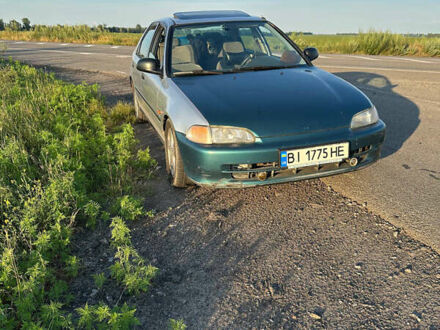 Серый Хонда Цивик, объемом двигателя 1.49 л и пробегом 373 тыс. км за 1800 $, фото 1 на Automoto.ua