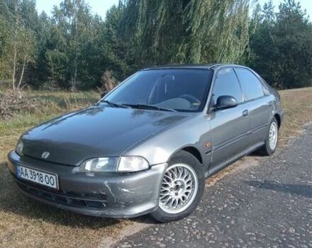 Серый Хонда Цивик, объемом двигателя 1.6 л и пробегом 470 тыс. км за 1900 $, фото 1 на Automoto.ua