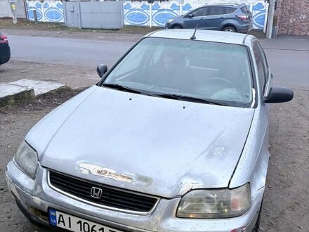 Серый Хонда Цивик, объемом двигателя 1.4 л и пробегом 375 тыс. км за 1000 $, фото 1 на Automoto.ua