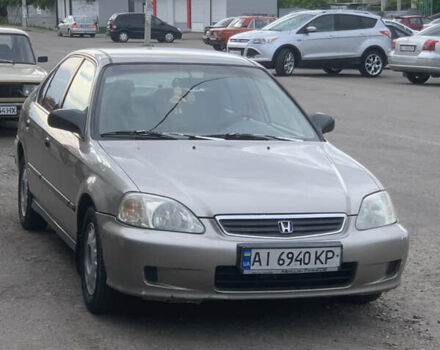 Серый Хонда Цивик, объемом двигателя 1.59 л и пробегом 373 тыс. км за 4000 $, фото 1 на Automoto.ua