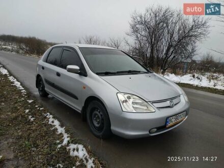 Серый Хонда Цивик, объемом двигателя 1.4 л и пробегом 340 тыс. км за 3500 $, фото 1 на Automoto.ua