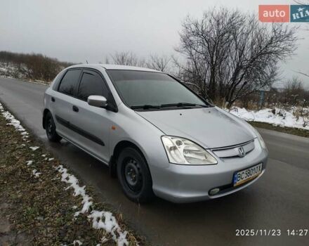 Серый Хонда Цивик, объемом двигателя 1.4 л и пробегом 340 тыс. км за 3500 $, фото 1 на Automoto.ua