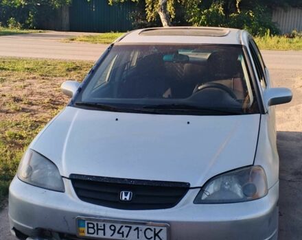 Серый Хонда Цивик, объемом двигателя 1.7 л и пробегом 300 тыс. км за 1188 $, фото 1 на Automoto.ua