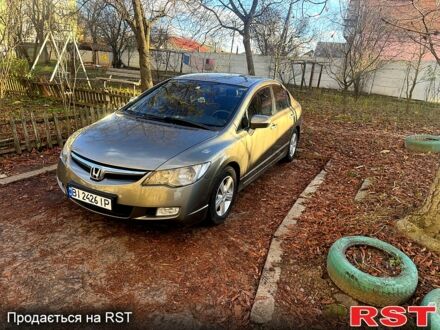 Серый Хонда Цивик, объемом двигателя 1.3 л и пробегом 225 тыс. км за 6999 $, фото 1 на Automoto.ua