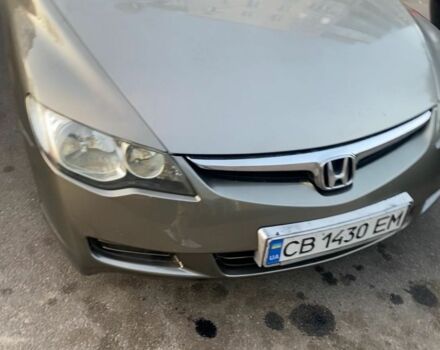 Серый Хонда Цивик, объемом двигателя 1.8 л и пробегом 350 тыс. км за 5500 $, фото 1 на Automoto.ua