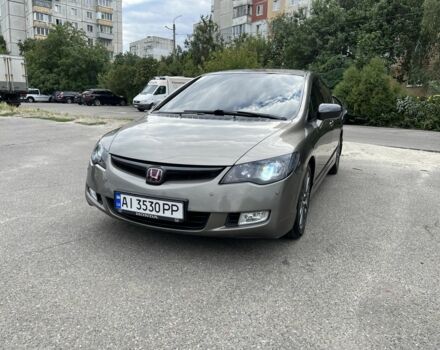 Серый Хонда Цивик, объемом двигателя 1.8 л и пробегом 237 тыс. км за 6800 $, фото 1 на Automoto.ua