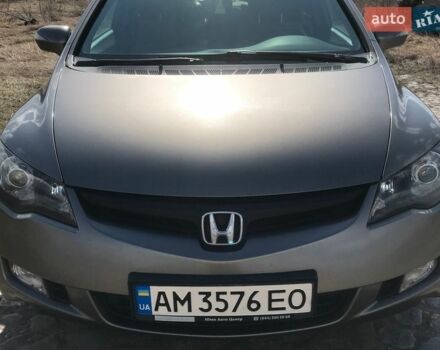 Серый Хонда Цивик, объемом двигателя 1.8 л и пробегом 237 тыс. км за 5500 $, фото 1 на Automoto.ua